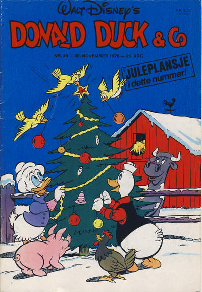 Cover for Donald Duck & Co (Hjemmet / Egmont, 1948 series) #49/1976