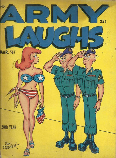 Cover for Army Laughs (Prize, 1951 series) #v17#5