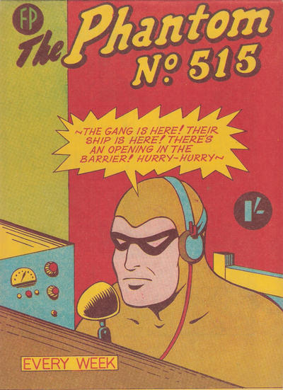 Cover for The Phantom (Feature Productions, 1949 series) #515