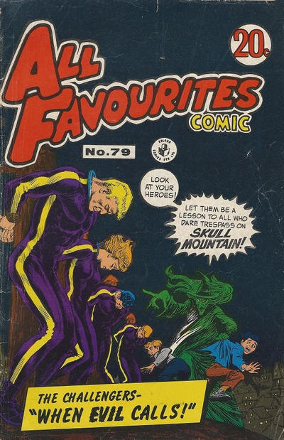 Cover for All Favourites Comic (K. G. Murray, 1960 series) #79