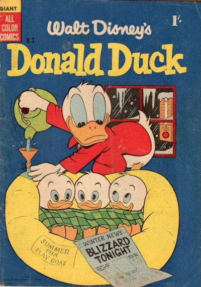 Cover for Walt Disney's Donald Duck (W. G. Publications; Wogan Publications, 1954 series) #3