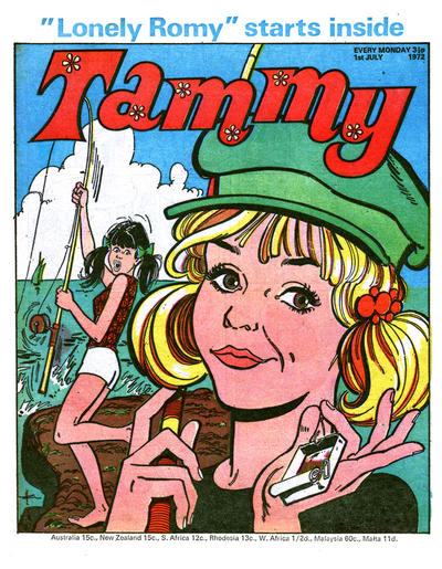 Cover for Tammy (IPC, 1971 series) #1 July 1972