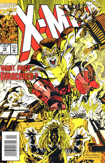 Cover for X-Men (Marvel, 1991 series) #19 [Newsstand]