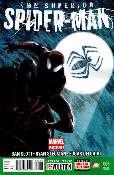 Cover for Superior Spider-Man (Marvel, 2013 series) #3 [Third Printing]