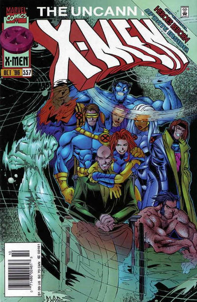 Cover for The Uncanny X-Men (Marvel, 1981 series) #337 [Newsstand]