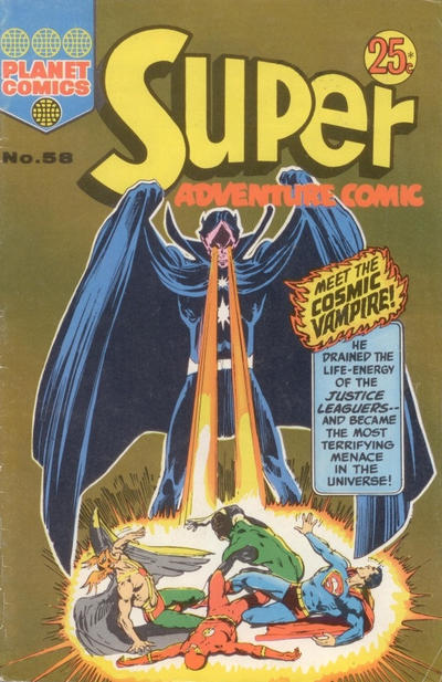 Cover for Super Adventure Comic (K. G. Murray, 1960 series) #58