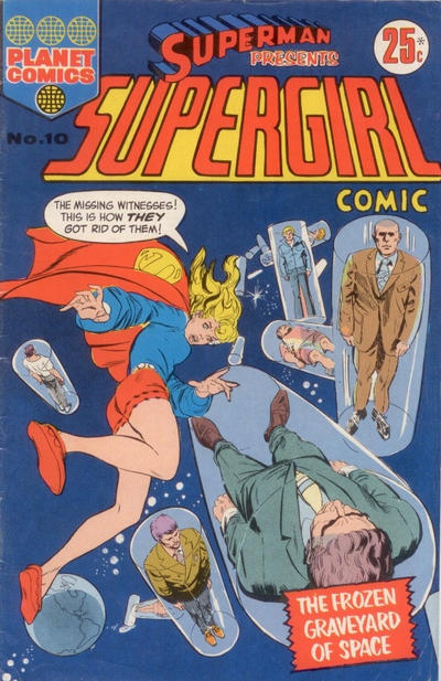 Cover for Superman Presents Supergirl Comic (K. G. Murray, 1973 series) #10
