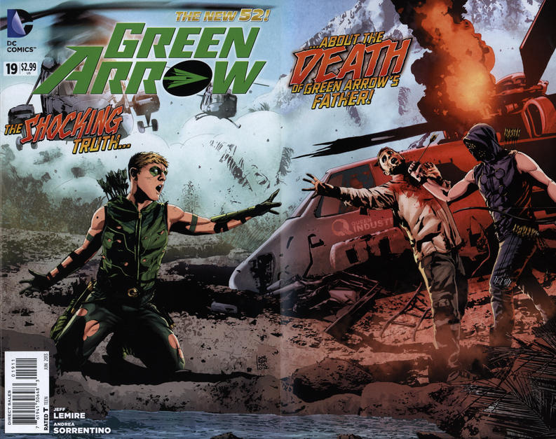 Cover for Green Arrow (DC, 2011 series) #19