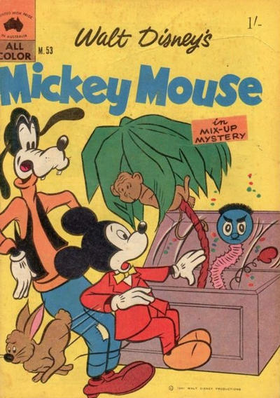 Cover for Walt Disney's Mickey Mouse (W. G. Publications; Wogan Publications, 1956 series) #53