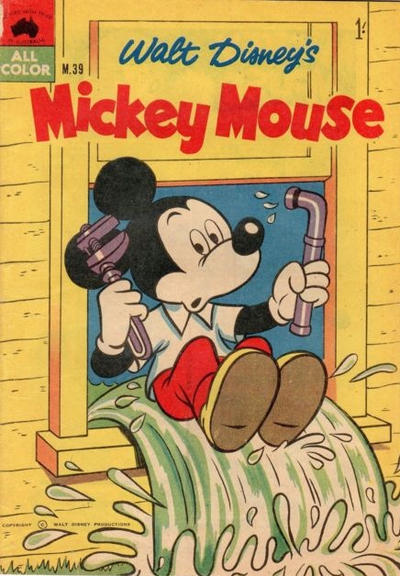 Cover for Walt Disney's Mickey Mouse (W. G. Publications; Wogan Publications, 1956 series) #39