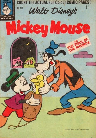 Cover for Walt Disney's Mickey Mouse (W. G. Publications; Wogan Publications, 1956 series) #70