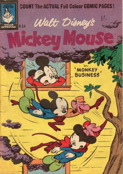 Cover for Walt Disney's Mickey Mouse (W. G. Publications; Wogan Publications, 1956 series) #64