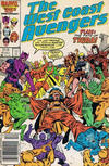 Cover for West Coast Avengers (Marvel, 1985 series) #15 [Newsstand]