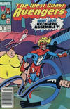 Cover Thumbnail for West Coast Avengers (1985 series) #46 [Newsstand]