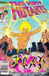 Cover for The New Mutants (Marvel, 1983 series) #12 [Newsstand]