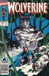 Cover for Wolverine (Marvel, 1988 series) #25 [Newsstand]