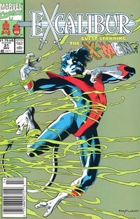 Cover Thumbnail for Excalibur (Marvel, 1988 series) #31 [Newsstand]