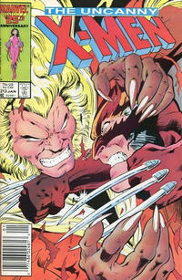 Cover Thumbnail for The Uncanny X-Men (Marvel, 1981 series) #213 [Newsstand]
