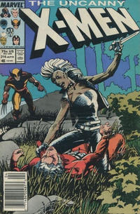 Cover for The Uncanny X-Men (Marvel, 1981 series) #216 [Newsstand]