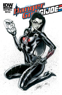 Cover Thumbnail for Danger Girl/G.I. Joe (IDW, 2012 series) #3 [Cover B J. Scott Campbell]