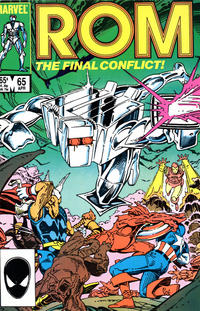 Cover Thumbnail for Rom (Marvel, 1979 series) #65 [Direct]