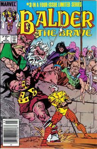 Cover Thumbnail for Balder the Brave (Marvel, 1985 series) #3 [Newsstand]