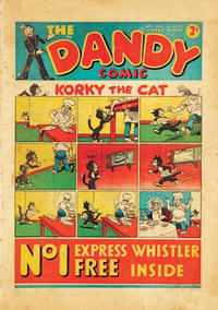 Cover Thumbnail for The Dandy Comic (D.C. Thomson, 1937 series) #1