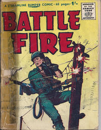 Cover Thumbnail for Battle Fire Bumper Comic (Streamline, 1955 series) 