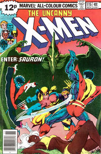 Cover Thumbnail for The X-Men (Marvel, 1963 series) #115 [British]