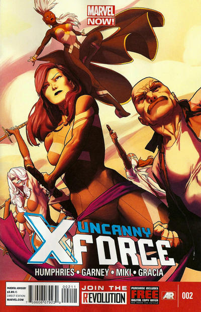 Cover for Uncanny X-Force (Marvel, 2013 series) #2