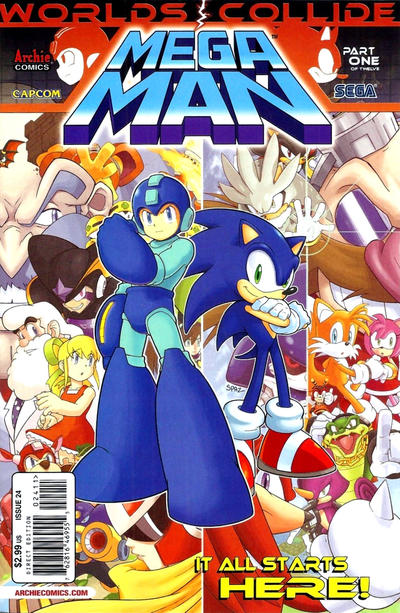 Cover for Mega Man (Archie, 2011 series) #24