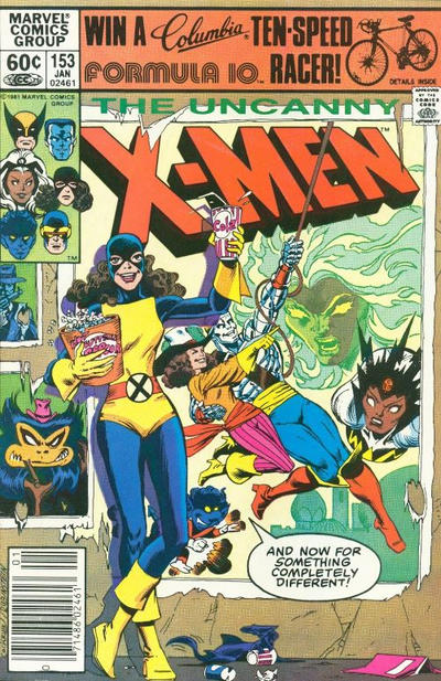 Cover for The Uncanny X-Men (Marvel, 1981 series) #153 [Newsstand]