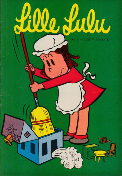 Cover for Lille Lulu (Serieforlaget / Se-Bladene / Stabenfeldt, 1958 series) #6/1958