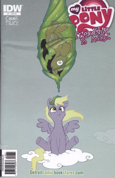 Cover for My Little Pony: Friendship Is Magic (IDW, 2012 series) #1 [Cover RE - DetroitComicBookStores.com Exclusive - Katie Cook]