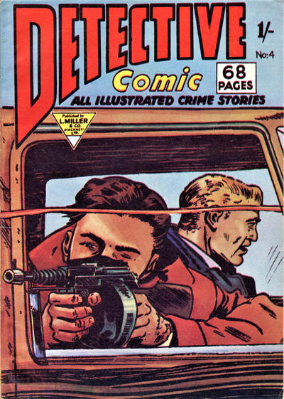 Cover for Detective Comic (L. Miller & Son, 1959 series) #4