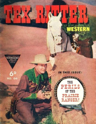 Cover for Tex Ritter Western (L. Miller & Son, 1951 series) #66