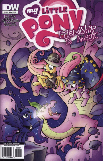 Cover for My Little Pony: Friendship Is Magic (IDW, 2012 series) #8 [Cover RE - Hot Topic]