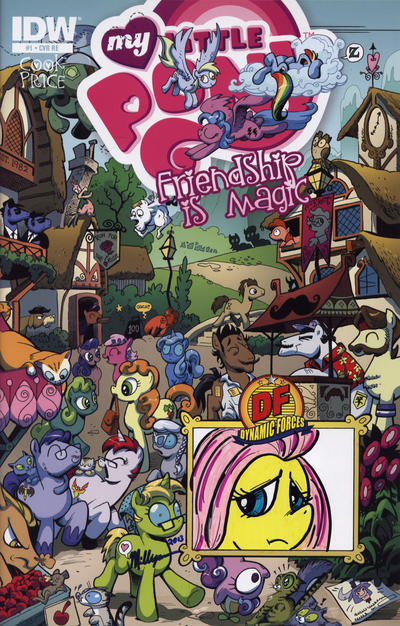 Cover for My Little Pony: Friendship Is Magic (IDW, 2012 series) #1 [Cover RE - Dynamic Forces]