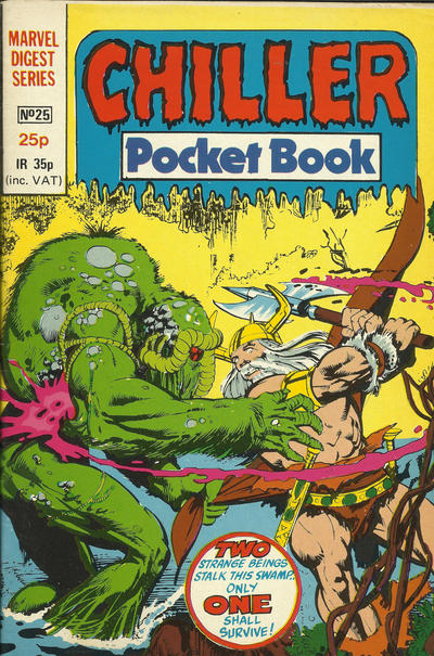 Cover for Chiller Pocket Book (Marvel UK, 1980 series) #25