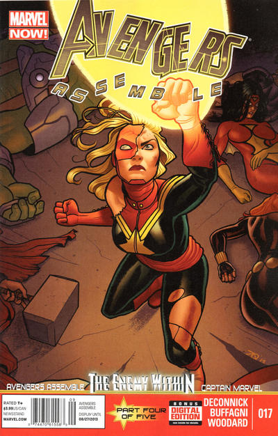 Cover for Avengers Assemble (Marvel, 2012 series) #17 [Newsstand]