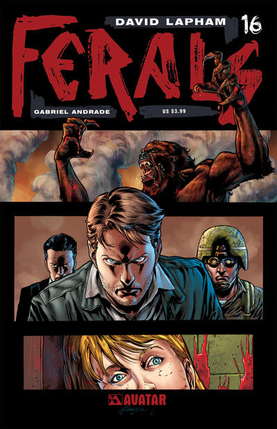 Cover for Ferals (Avatar Press, 2012 series) #16