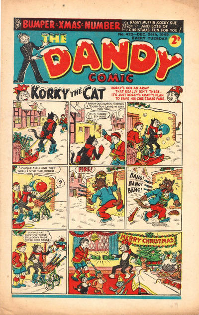 Cover for The Dandy Comic (D.C. Thomson, 1937 series) #422