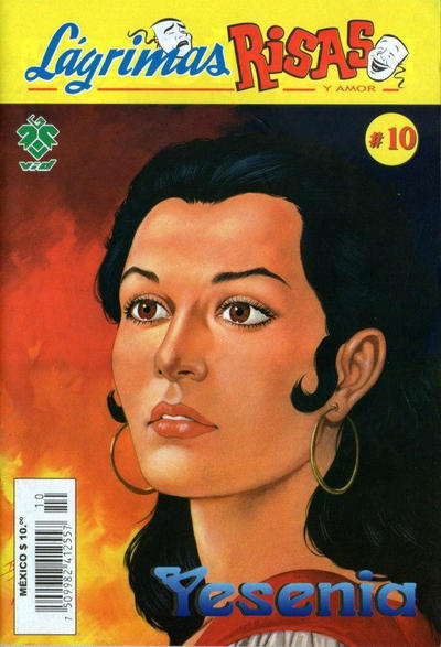 Cover for Lágrimas Risas y Amor. Yesenia (Grupo Editorial Vid, 2012 series) #10