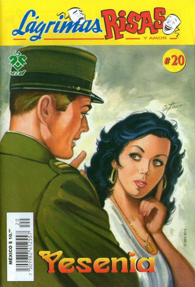Cover for Lágrimas Risas y Amor. Yesenia (Grupo Editorial Vid, 2012 series) #20