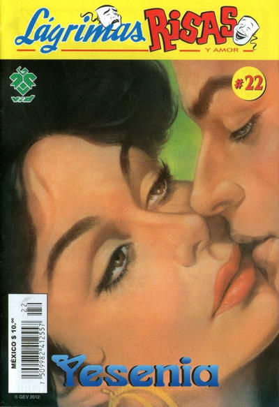 Cover for Lágrimas Risas y Amor. Yesenia (Grupo Editorial Vid, 2012 series) #22