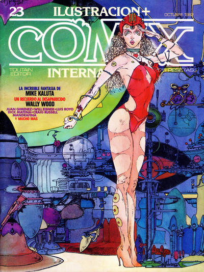 Cover for Ilustración + Comix Internacional (Toutain Editor, 1980 series) #23