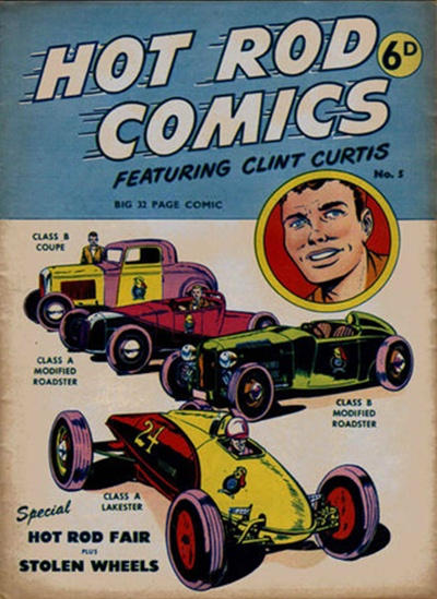 Cover for Hot Rod Comics (Arnold Book Company, 1951 ? series) #5