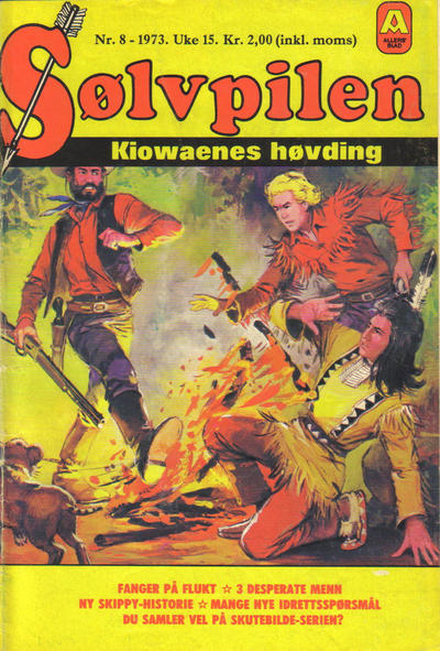 Cover for Sølvpilen (Allers Forlag, 1970 series) #8/1973