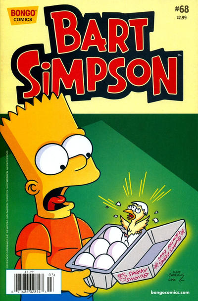 Cover for Simpsons Comics Presents Bart Simpson (Bongo, 2000 series) #68 [Newsstand]