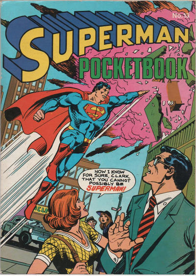 Cover for Superman Pocketbook (Egmont/Methuen, 1976 series) #13